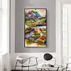 (US Local)Countryside - Flower Special Shaped Diamond Painting Kit(85*45cm)
