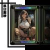 KKCCUS-004 & 005 & 006 Tifa Lockhart 3D Card Stand Display - (FF7) Final Fantasy VII - B&W Studio