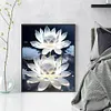 Lotus-14CT Stamped Cross Stitch 40*50cm/15.75*19.69in