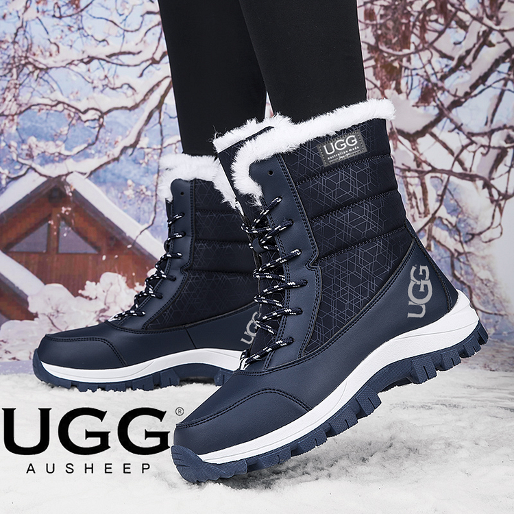 &Uacute;j b&aacute;rsony, meleg &eacute;s kop&aacute;s&aacute;ll&oacute;, divatos, magas derek&uacute; h&oacute;csizma - UGG