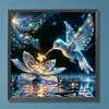 (US Local)Paint By Numbers Kit On Canvas DIY Oil Art Hummingbird Picture Home Decor40x40cm