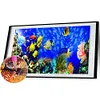 (Big Size) Underwater Fish World - Full Round Diamond Painting  100*40cm