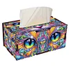 DIY Diamond Tissue Box Wooden 5D Diamond Painting Tissue Holder for Home Decor