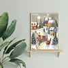 Winter-11CT Stamped Cross Stitch Kit(40x50cm)