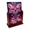 DIY Diamonds Painting Special Shaped Crystal Drill Crafts Mirror Desk Ornament Decor Kit