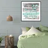 Letter-Full Round Diamond Painting(30*30cm)