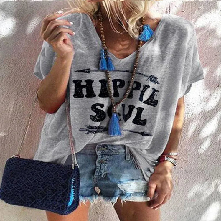 HIPPLE SOUL Printed T-shirt