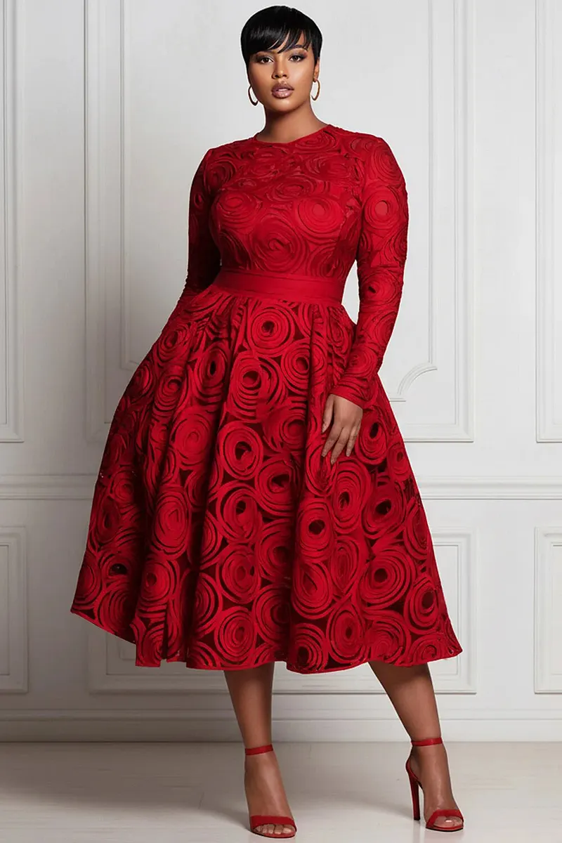knee length dresses for ladies Dark Romance Maxi Dress in Decayed Beauty Print