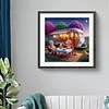(US Local)Paint By Numbers Kit On Canvas DIY Oil Art Vacation Picture Home Decor40x40cm
