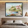 (US Local)Lake Como-11CT Stamped Cross Stitch Kit(66x55cm)
