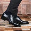 Mens  Wedding Shoes Genuine Leather