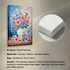(20x30cm)DIY Flower Vase Framed Handmade Pearl Painting Art Craft Kit Living Home Decor