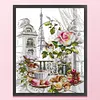 (Counted/Stamped) 14CT French Breakfast - Cross Stitch 37*48cm/14.57*18.9in(Brand)