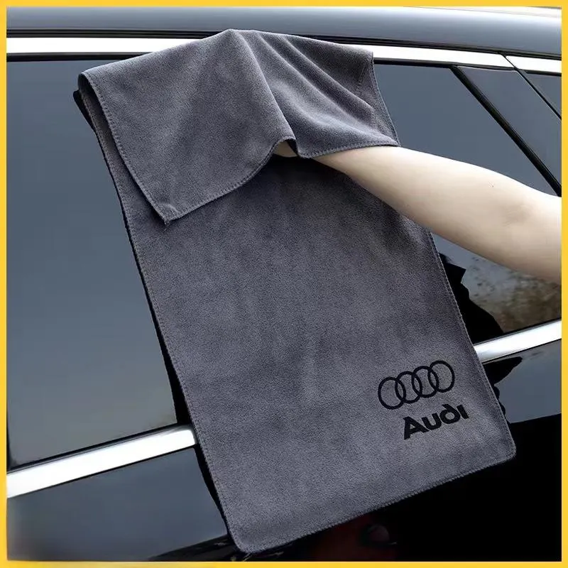 Microfiber car water stain wiper towel