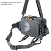 Fishing Bag Waterproof Waist Bag with Adjustable Belt Fishing Fanny Pack for Men