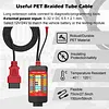 WOYO CTB007 PRO OBD2 Break Out Box, Digital 16 PIN LCD Vrms Data, 9V-32V Automotive Diagnostic Tool, ECU Testing Tool