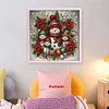 Christmas Snowman - 14CT Counted Cross Stitch - 45*45cm - Xmas