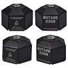 Gas Tank Protective Cover Aluminum Alloy Fuel Canister Sleeve Anti-Fall Case