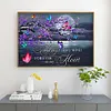 Diamond Painting -DIY Full Square Drill Butterfly Saying