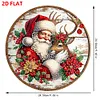 Diamond Painting Acrylic Christmas Santa Claus Elk Diamond Art Pendant Wall Decor