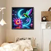 Luminous Hummingbirds-Full Round Diamond Painting