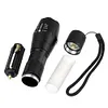 150LM XPE+UV Zoom Flashlight 395nm Backlight Ultraviolet Detector Torch