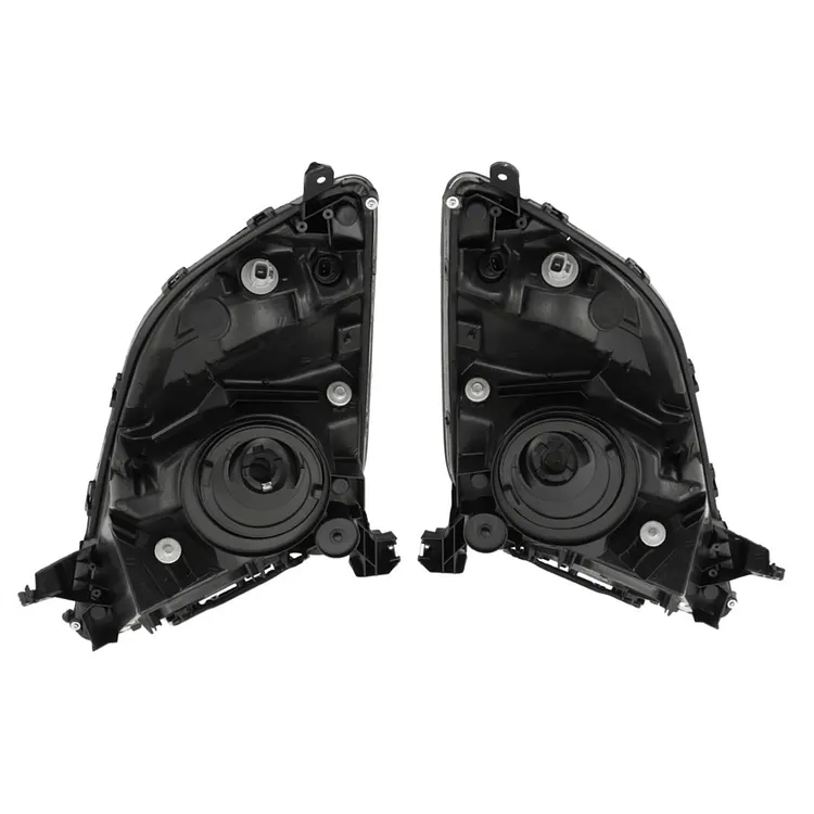 SEBLAFF Headlight Assembly Left and Passenger Side Black Replacement for 2006-2009 Prius Headlamp TO2519110, TO2518110