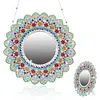 DIY Diamonds Painting Mirror Datura Special Shaped Crystal Drill Crafts Kit