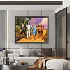 (Big Size)Wizard Of Oz - 11CT Stamped Cross Stitch - 60*50cm