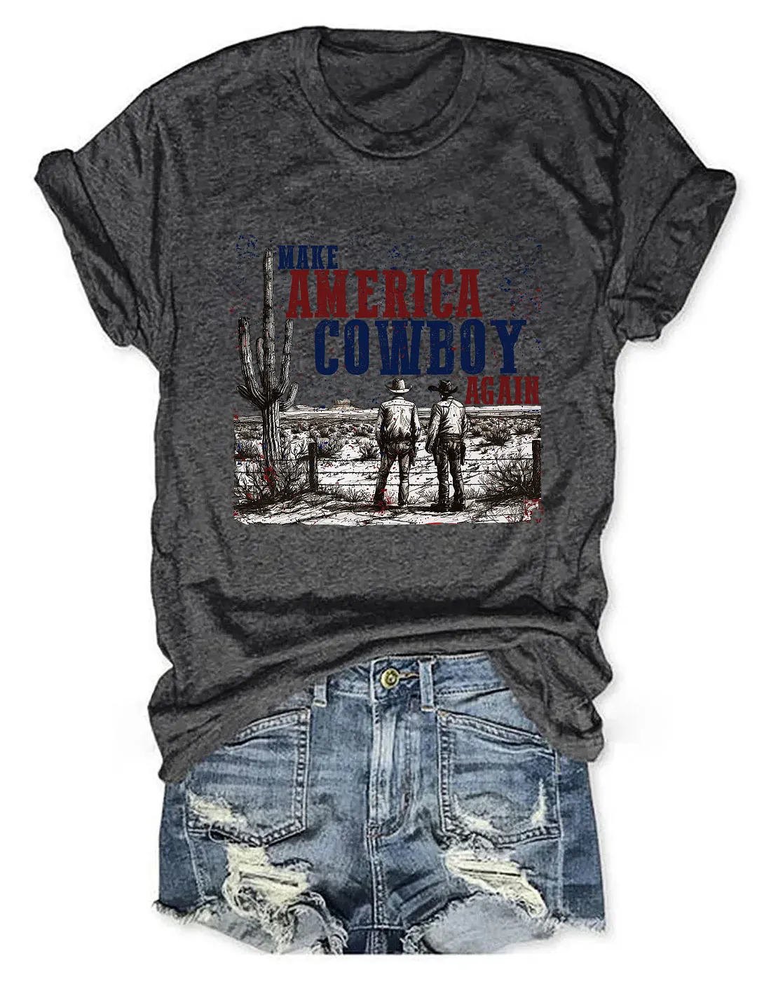 Make America Cowboy Again T-shirt