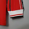 1998-1999 Retro Long Sleeve Manchester United Home Football Shirt 1:1 Thai Quality love fball