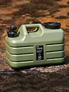 11L Water Tank Outdoor Water Bin with Faucet for Camping Fishing Picnic Hiking