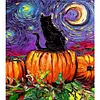【Limited Stock Sale】Abstract Cat-Paint by Numbers Acrylic Painting 45*40CM