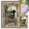 (US Local)Carriage-14CT Stamped Cross Stitch Kit(40x60cm)