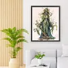 (Big Size) Witch - 11CT Stamped Cross Stitch 50*60cm/19.69*23.62in