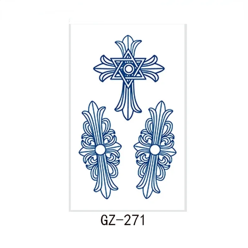 Juice tattoo stickers Net celebrity tattoo stickers lasts 15 days Herbal semi-permanent tattoo stickers