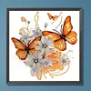 >SALE<5D DIY Partial Special Shaped Drill Diamond Painting Butterfly Decor 30x30cm