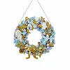 DIY Christmas Wreath Art Acylic Crystal Rhinestone Hanging Craft Kits