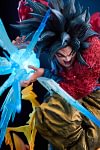 1/6 & 1/4 Scale Super Saiyan 4 & 5 Son Goku with LED - Dragon Ball Resin Statue - Iron Curtain Studio