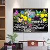 Diamond Painting-DIY Full Round Drill Butterfly Letter