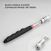 4pcs Adjustable Car Angle View Pen Automotive Telescopic Inspection Mirrors