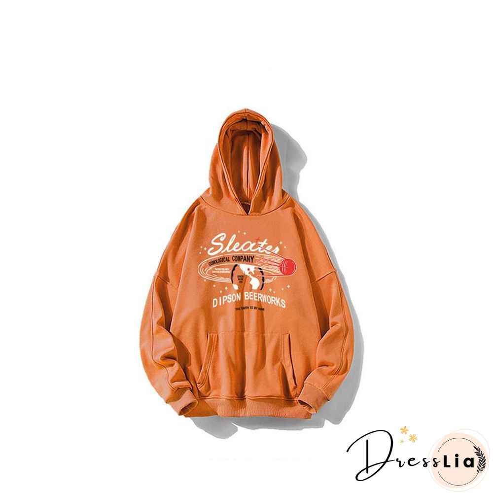 Harajuku Letter Print Hoodies Sweatshirt Spring Autumn Vintage Clothes for Women Korean Style Loose Streetwear Female Pullover