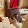 Retro Piggy Bank Made Of Rubber And Solid Wood With Key And Handle For Large Coin Storage With Lock For Safe Coin Storage Creative Portable Home Decoration