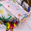 Dustproof Cloth Roll Painting Pouch Waterproof Embroidery Organizer for Home