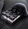 HERTAO competitive gaming wired multi-master button mouse small mechanical keyboard