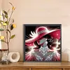 Beaut&eacute; &eacute;l&eacute;gante et luxueuse-peinture diamant perceuse ronde-40*40cm