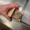 Oyster Knife Shucker Set with Wooden Holder Stainless Steel Oyster Shucking Kit Seafood Tools for Kitchen Restaurant Home Use
