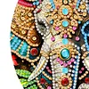 Diamond Painting Wooden Elephant Moon Perpetual Calendar
