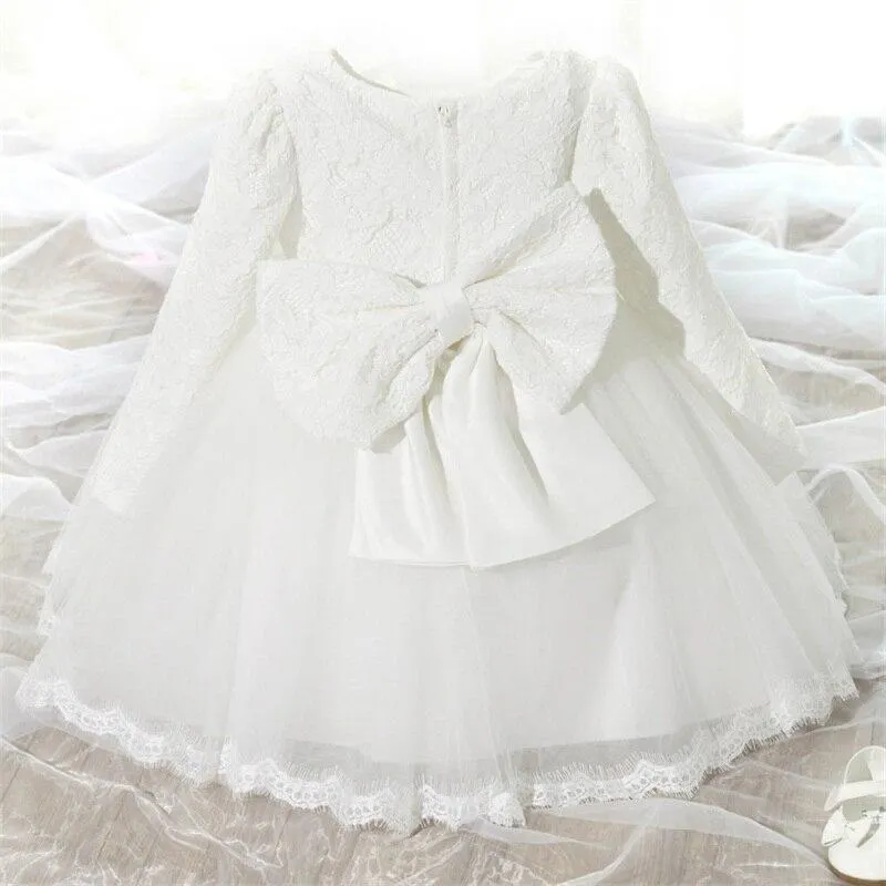 Vintage Kid Girls Dress Baptism Dresses for Girl Baby 1 Year Birthday Dress Christening Gown Infant Party Clothing Baby Vestido