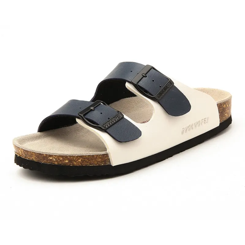 Fujin High Quality Large Size Women Summer Shoes Soft Cork Sole Non Slippery Female Beach Shoes Slides Platform Sandals Fashion
